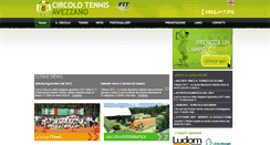 Desktop Screenshot of circolotennisavezzano.com